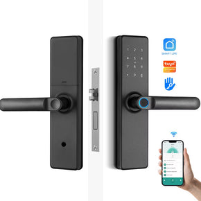 Smart home security door lock image 0