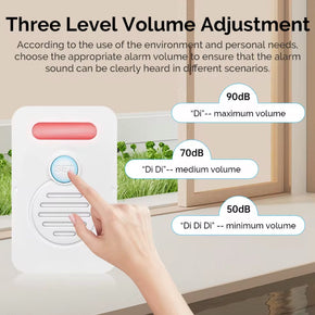 Smart door closer sensor with voice image 0