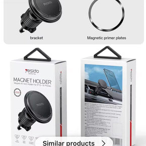 Smart strong super magnetic air vent phone holder for all cars