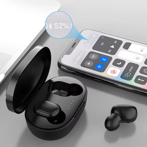 Bluethooth earphones with charging box image 0