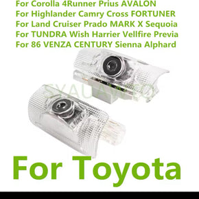 Toyota shadow lights for Kluger 2014 to 2024 image 0