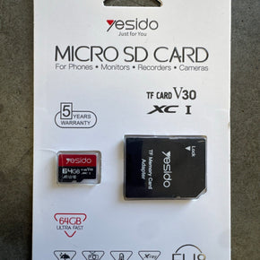 High quality 64GB MICRO CARD FOR DASHCAM image 0