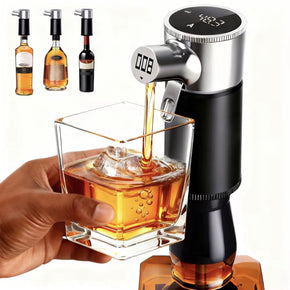 Rechargeable 1400mah smart Bottles whiskey pump wine dispenser