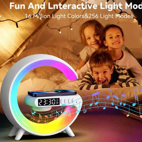 Night smart lamp with wireless Bluetooth speaker colour full lights