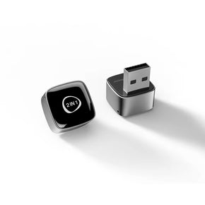 2-in-1 Wireless CarPlay Adaptor Smallest USB Dongle CarPlay Box