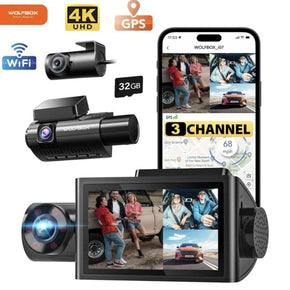 1 year warranty with 3 channel night vision GPS-Speed all latest features very highly recommended for Ride share